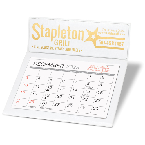 Naples Desktop Calendar(2024)